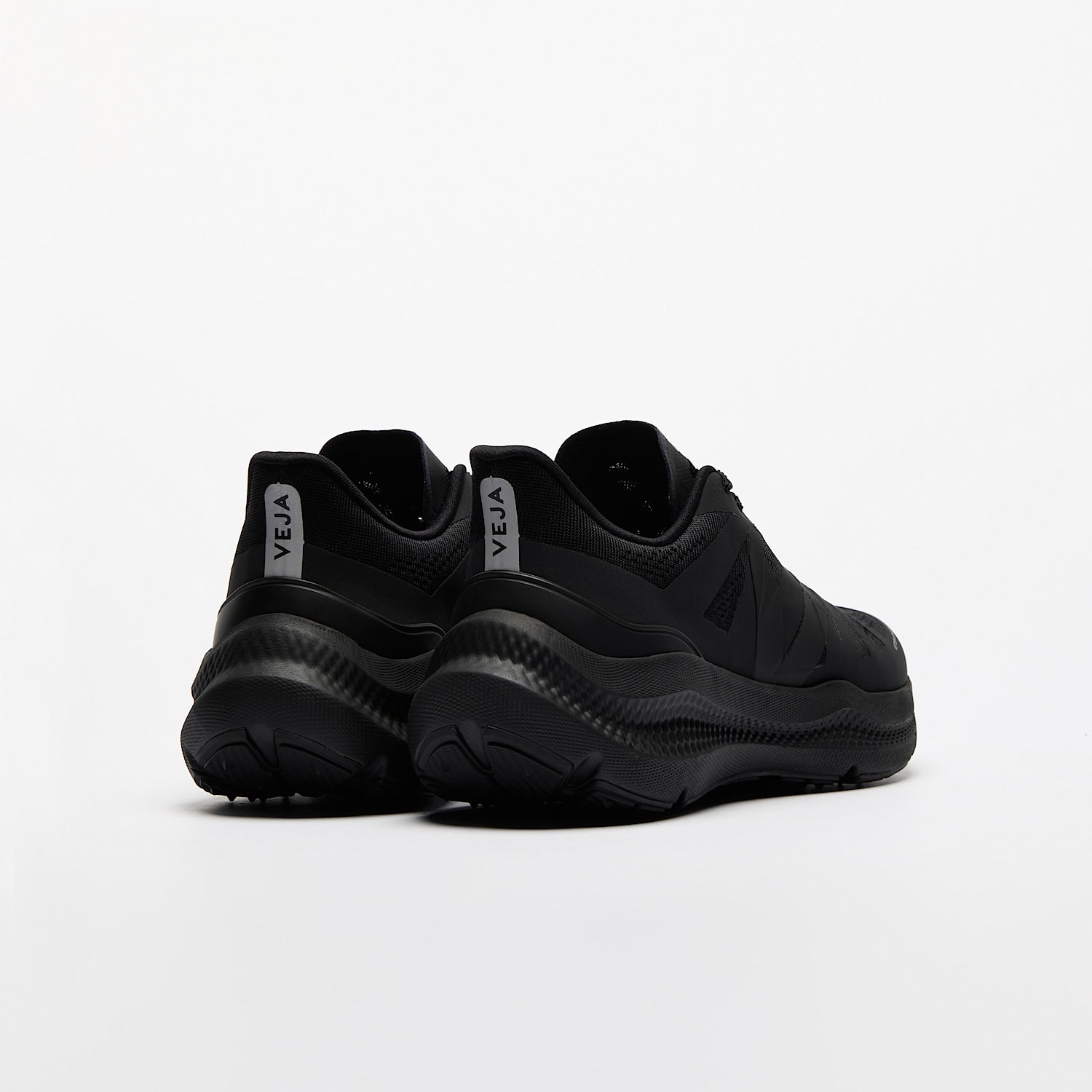 veja sneakers condor-3-advanced mesh black ce2820591 back view