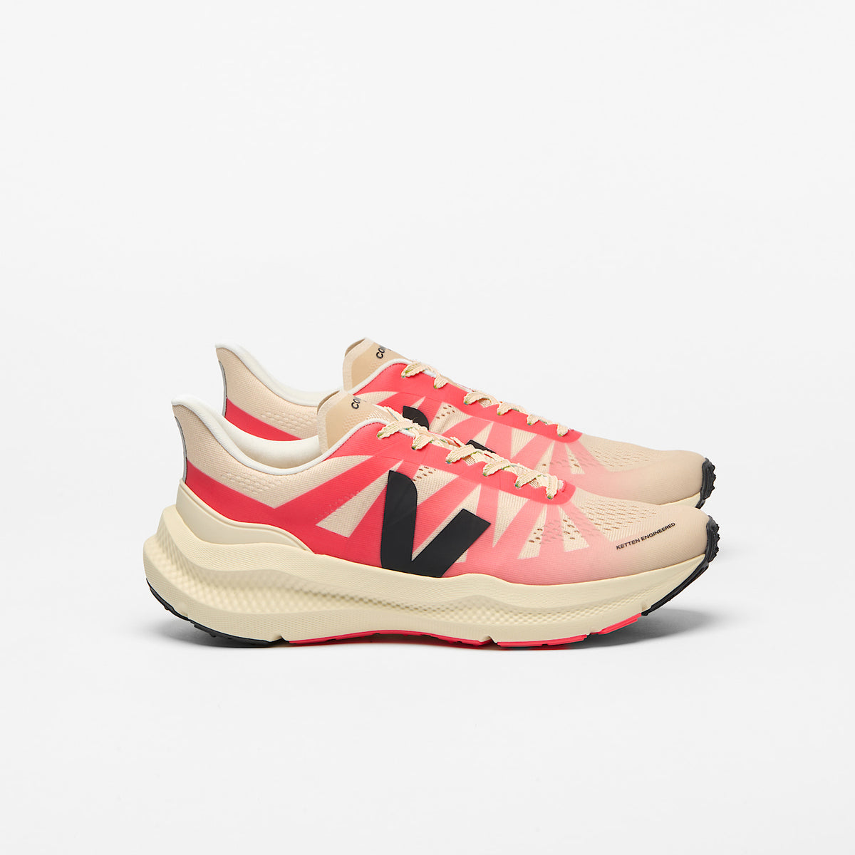 veja sneakers condor-3-advanced mesh pink ce2821421 Lateral view