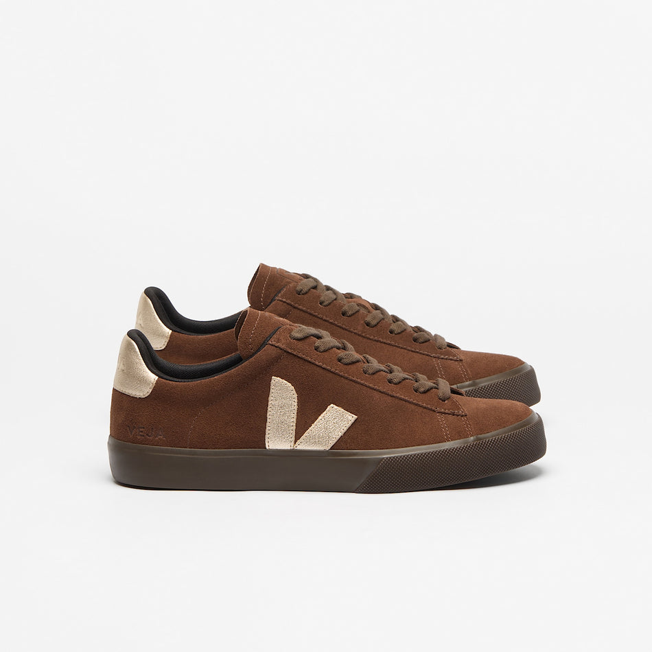 veja sneakers campo suede brown cp0321810 Lateral view