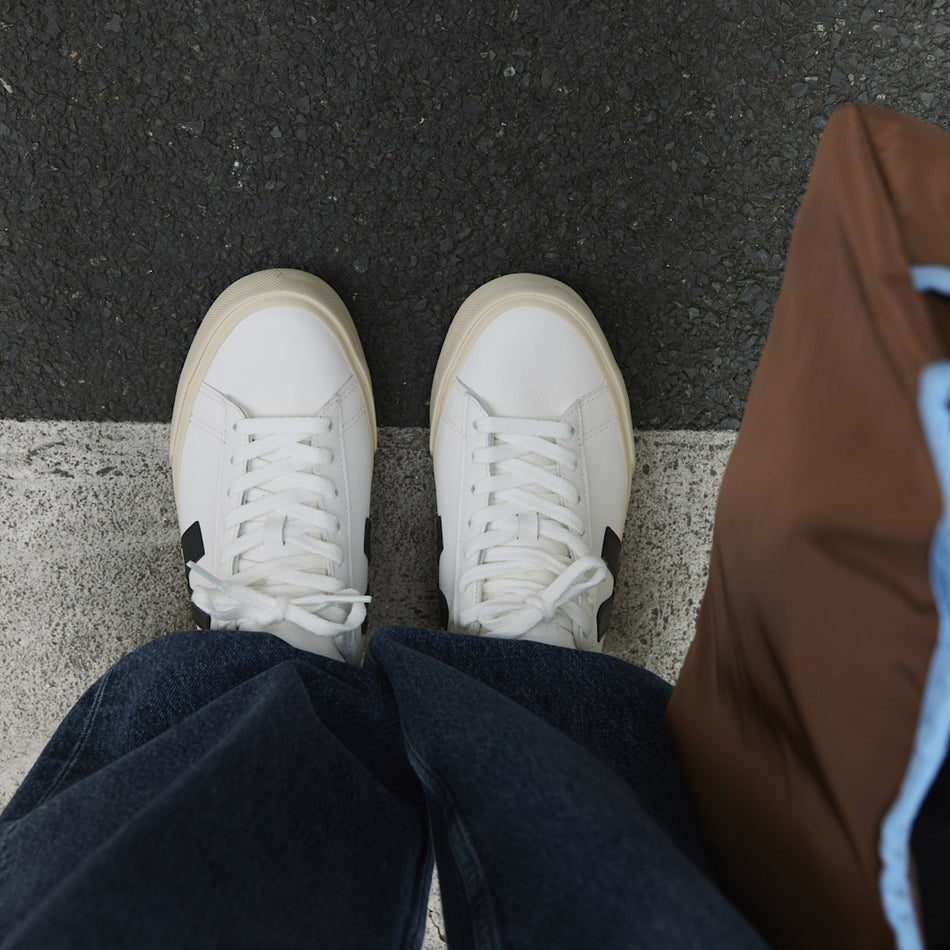 veja sneakers campo leather white cp0501537