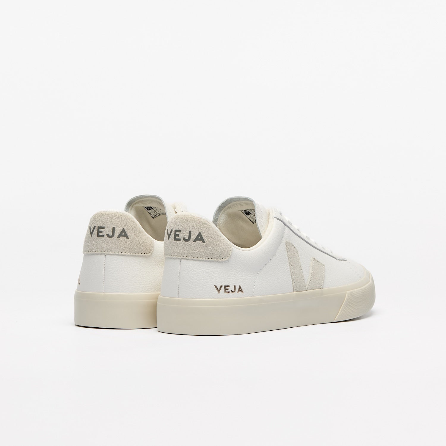 veja sneakers campo leather white cp0502429 Back view