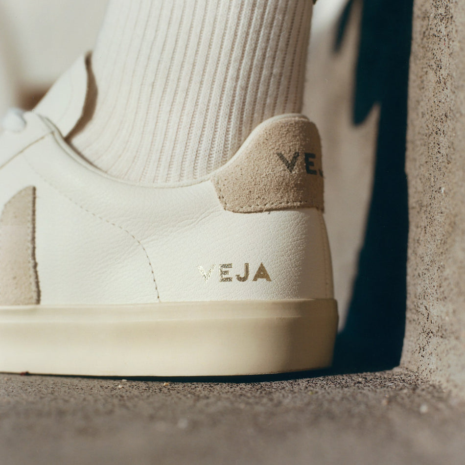 veja sneakers campo leather white cp0502429