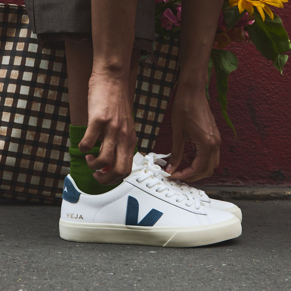 veja sneakers campo leather white cp0503121