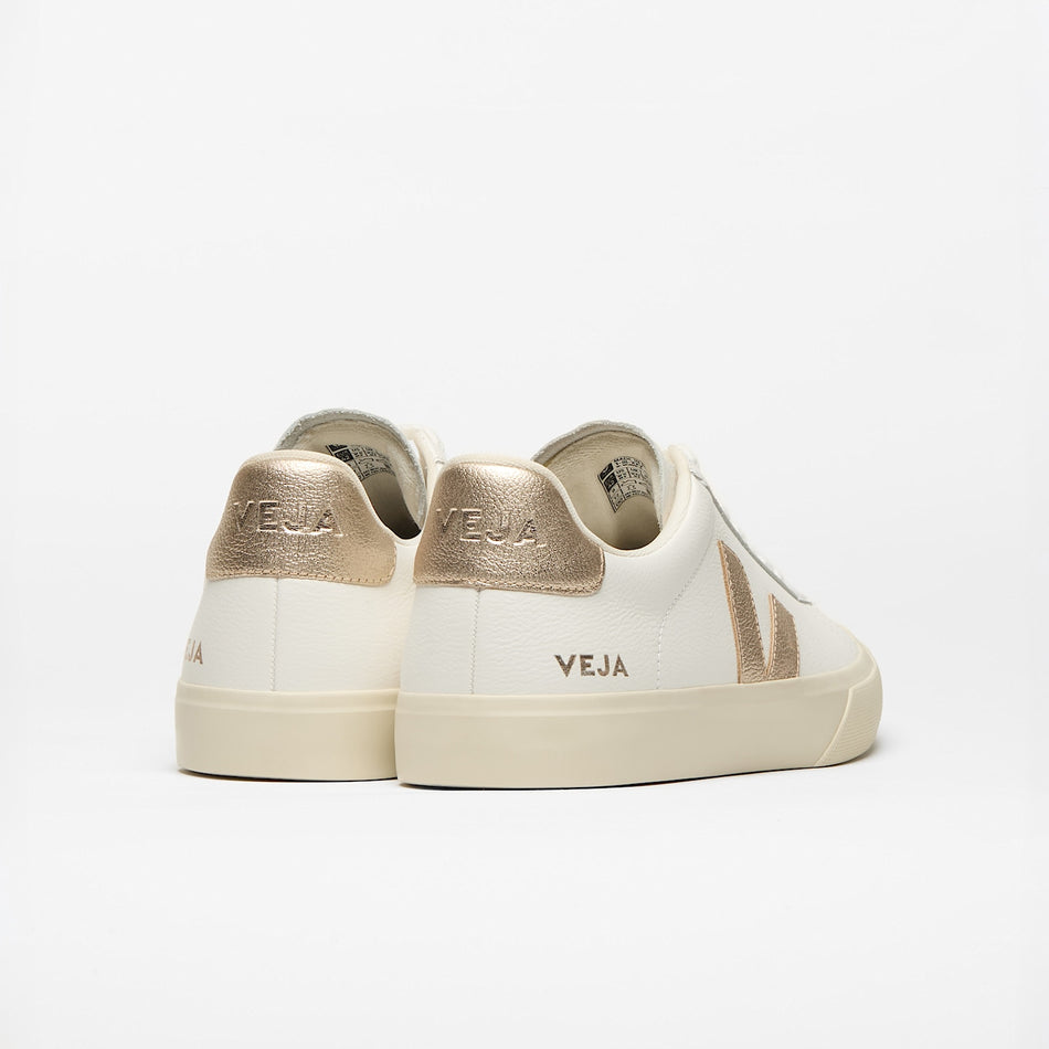 veja sneakers campo leather white cp0503495 Back view