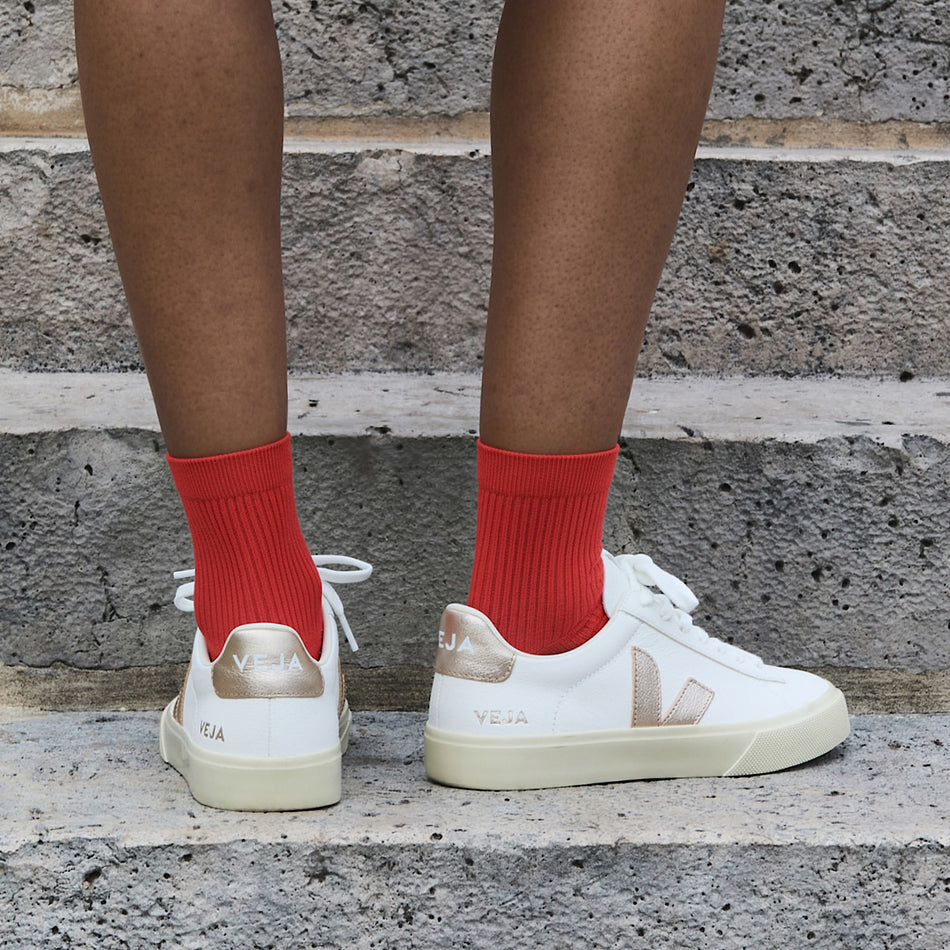 veja sneakers campo leather white cp0503495