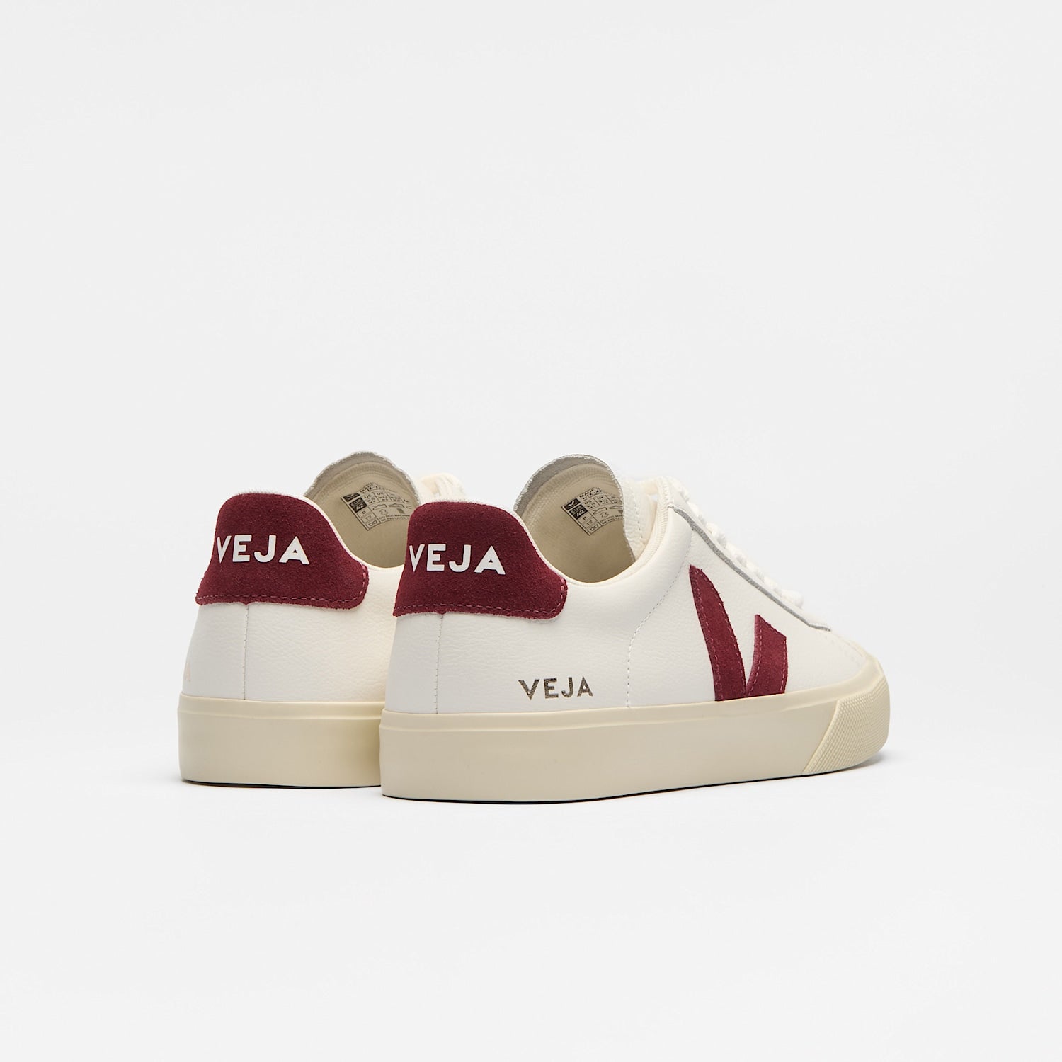 veja sneakers campo leather white cp0522144 Back view