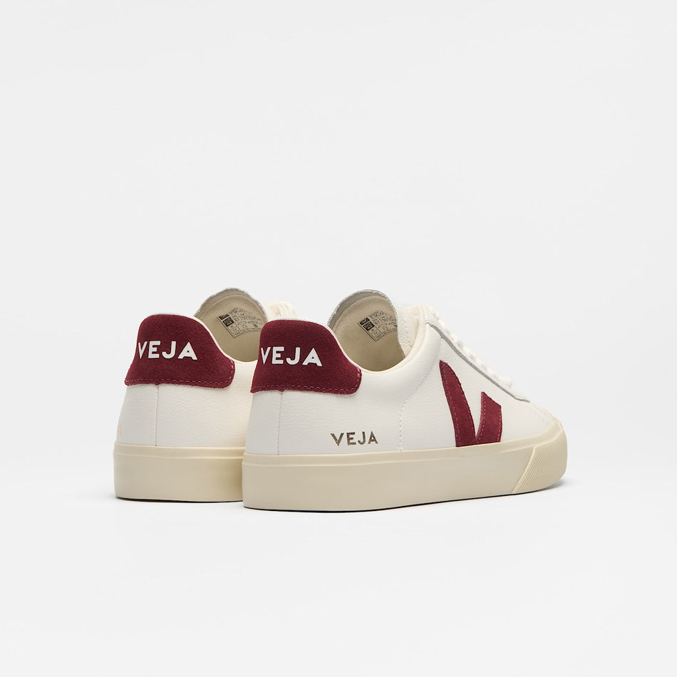veja sneakers campo leather white cp0522144 Back view