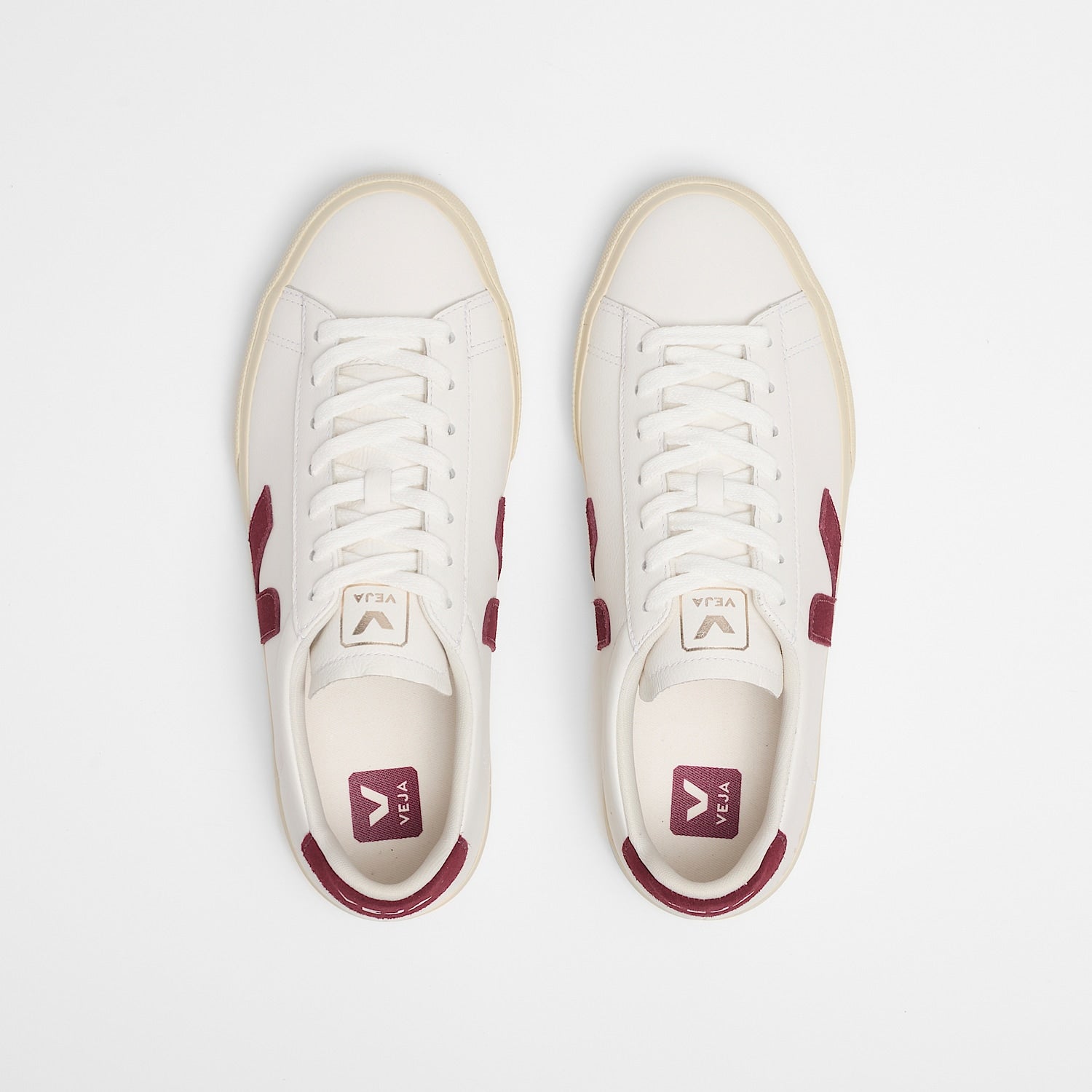 veja sneakers campo leather white cp0522144 Top view