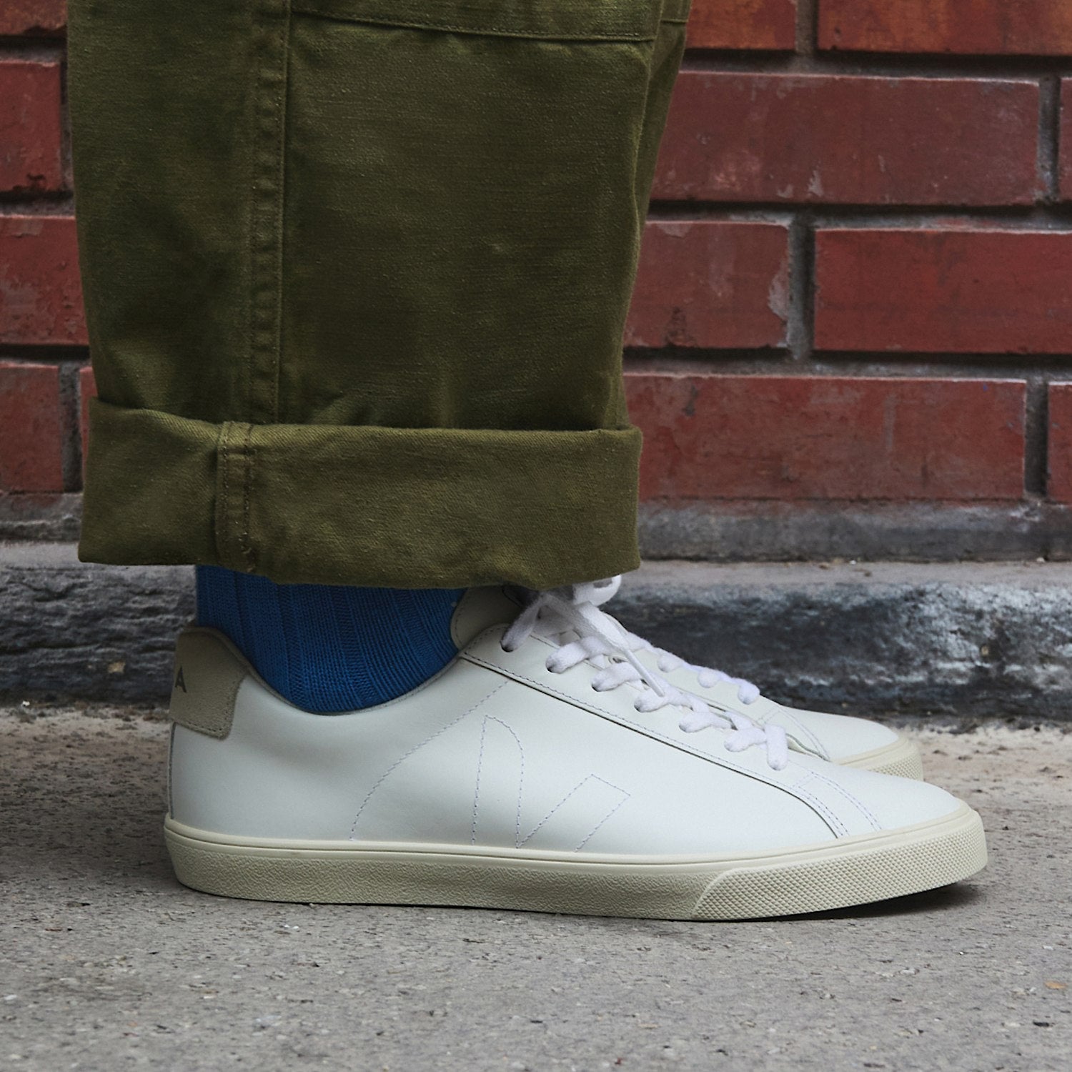 veja sneakers esplar leather white ea0200001