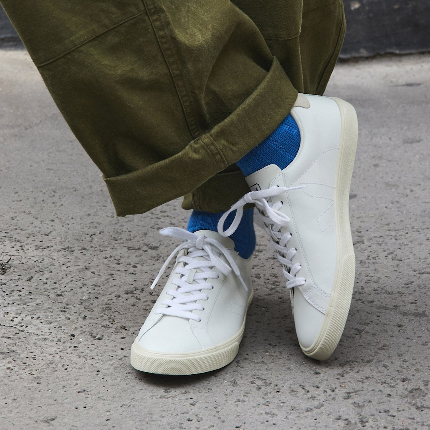 veja sneakers esplar leather white ea0200001