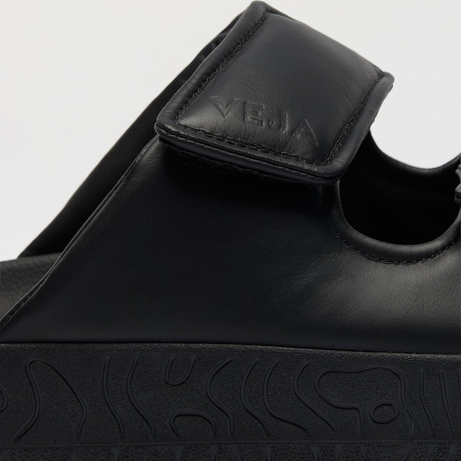 veja sneakers enta bold-leather full black emo221052