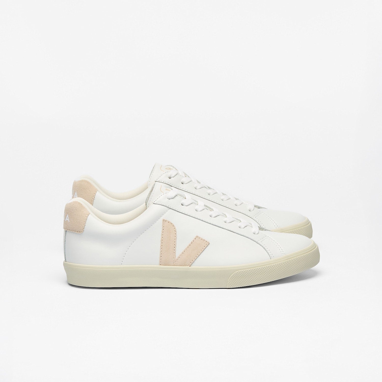 veja sneakers esplar-logo leather white eo0202335 Lateral view