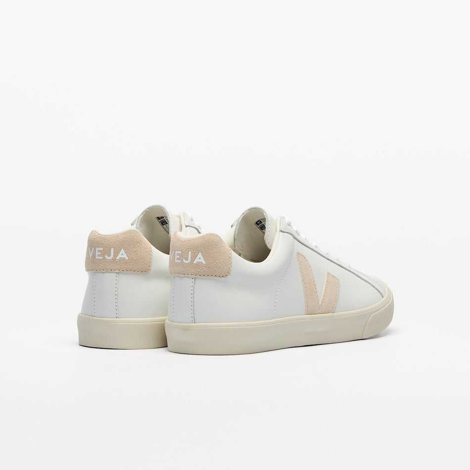 veja sneakers esplar-logo leather white eo0202335 Back view