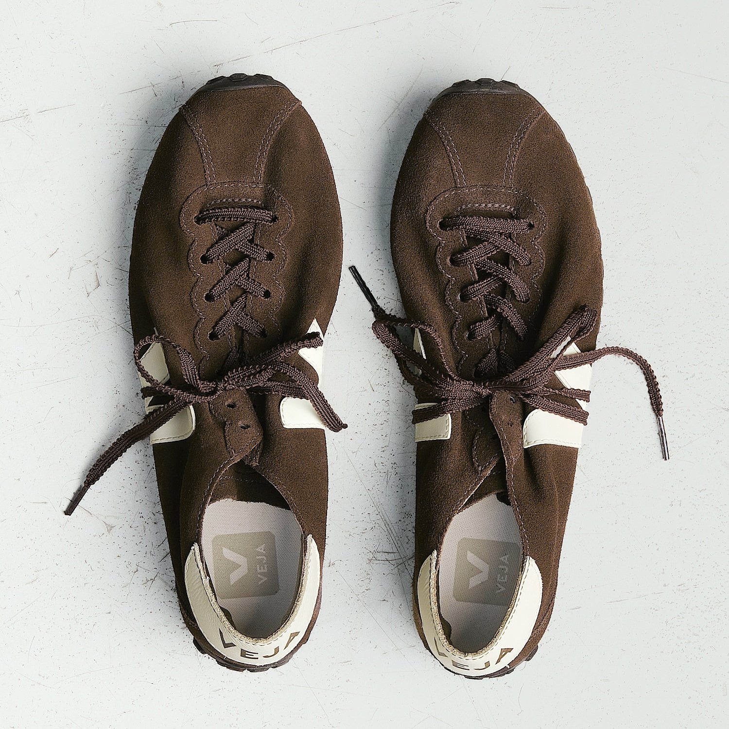 veja sneakers cateyes suede brown eq0321900