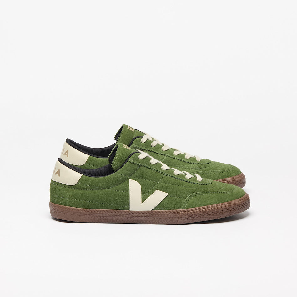 veja sneakers panenka suede green fu0320902 Lateral view