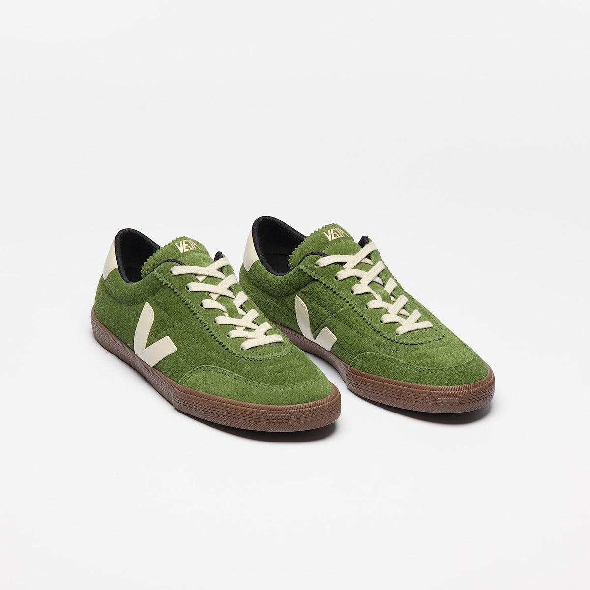 veja sneakers panenka suede green fu0320902 Top view