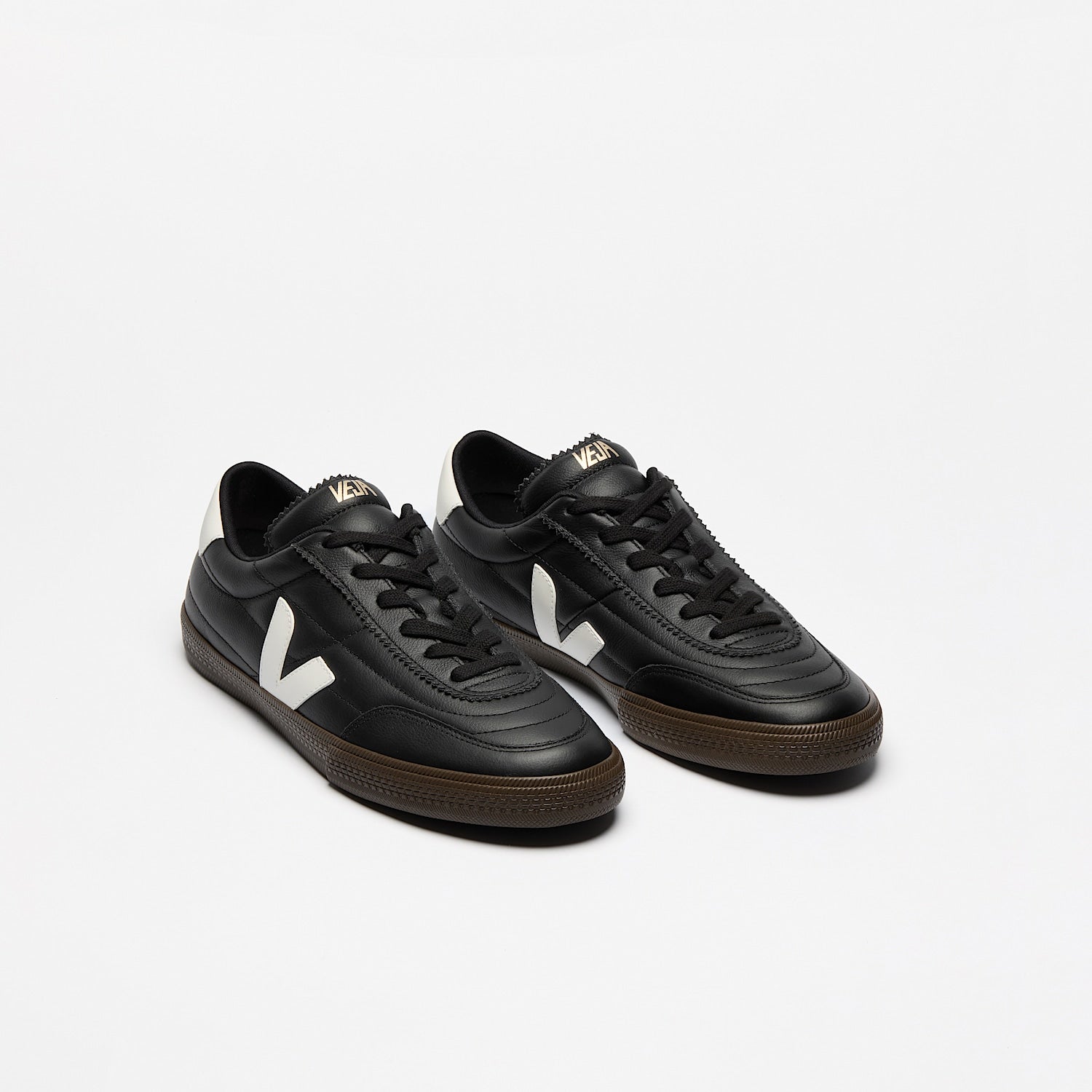 veja sneakers panenka organic-leather black fu2020707 Top view