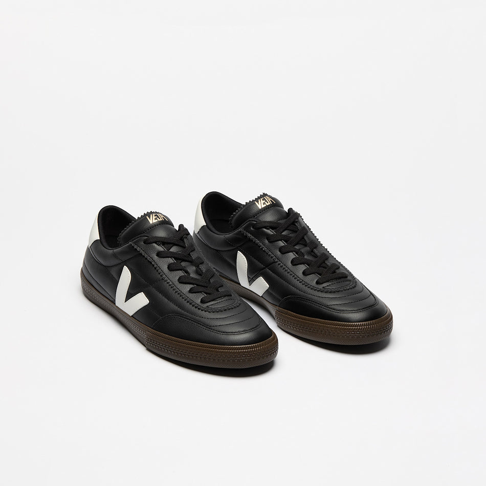veja sneakers panenka organic-leather black fu2020707 Top view
