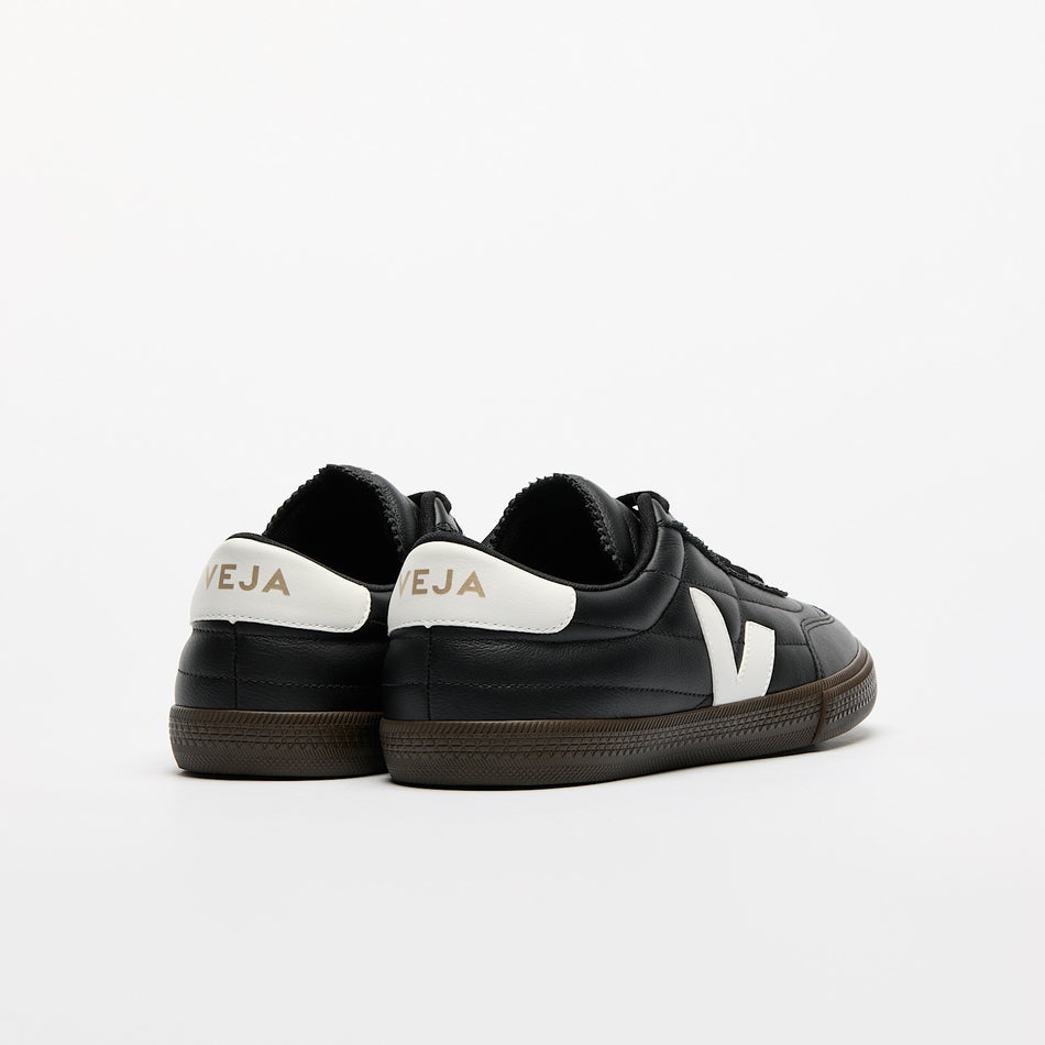 veja sneakers panenka organic-leather black fu2020707 Back view