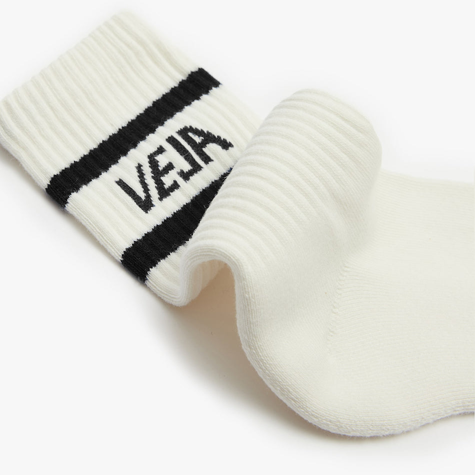veja sneakers iconic-socks organic-cotton-and-fabrics white ic3521050 Lateral view