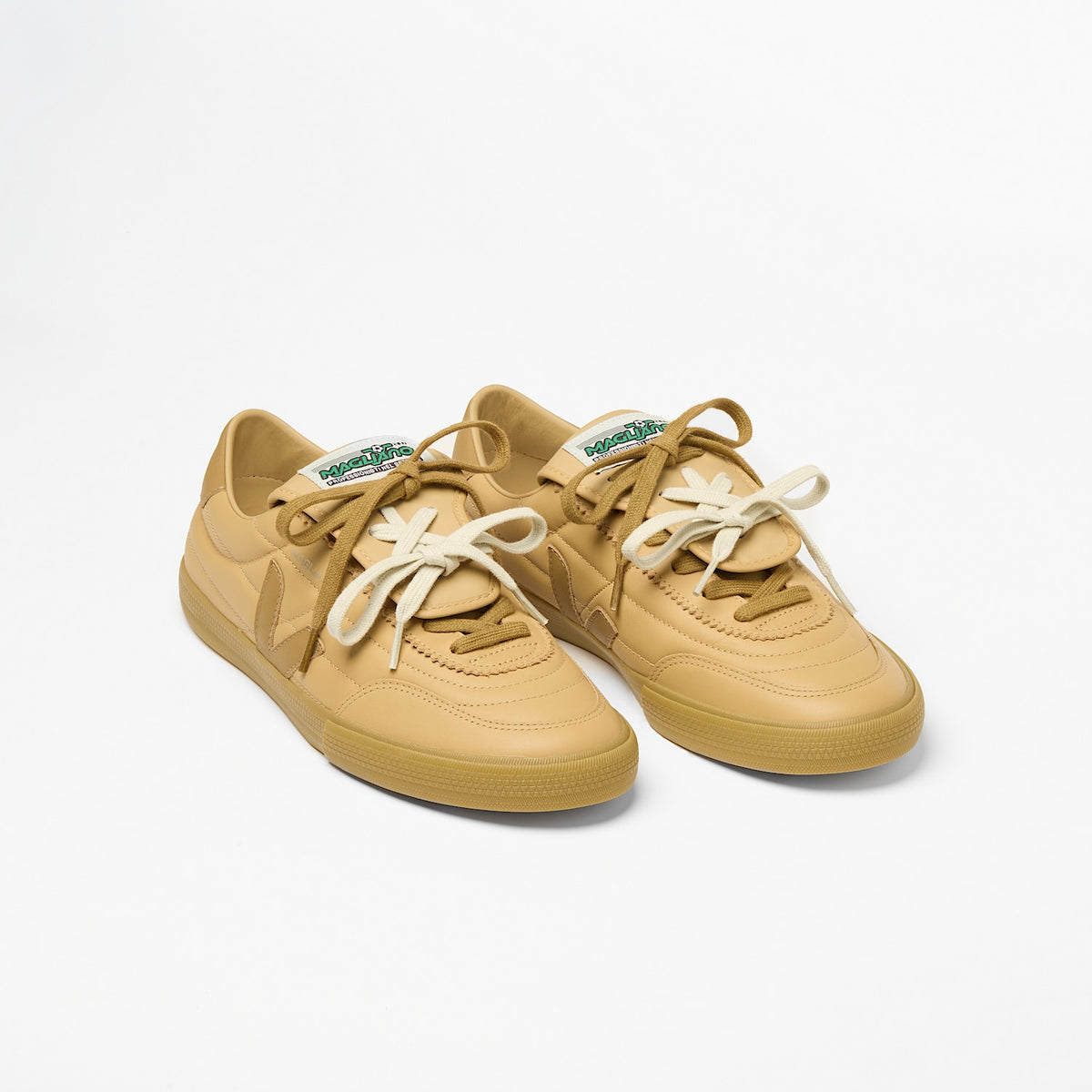 veja sneakers panenka-veja-x-magliano leather-organic yellow mg0222372 top view