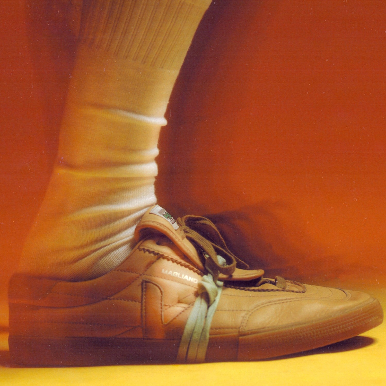 veja sneakers panenka-veja-x-magliano leather-organic yellow mg0222372 