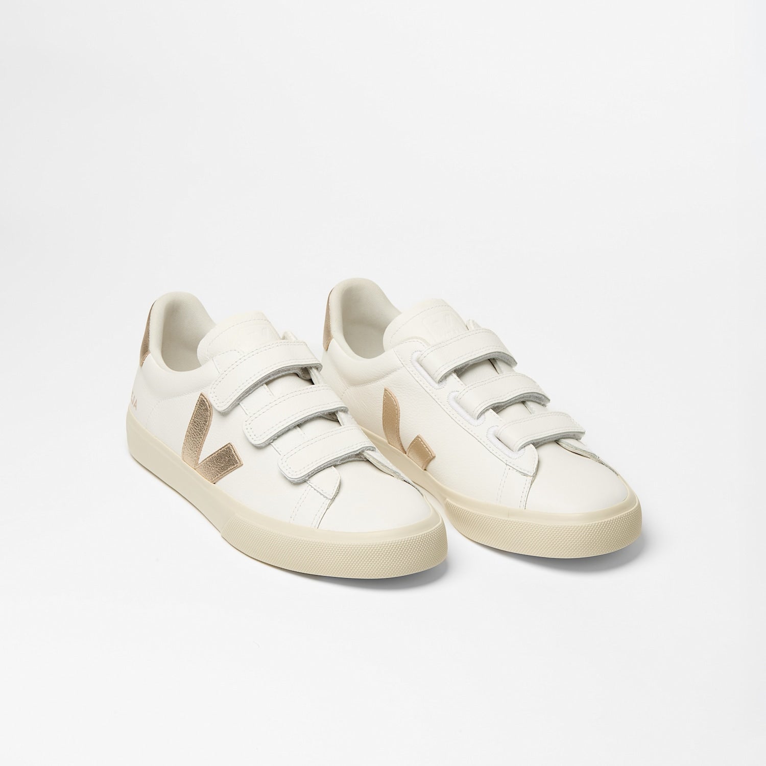 veja sneakers recife-logo leather white rc0502762 Top view