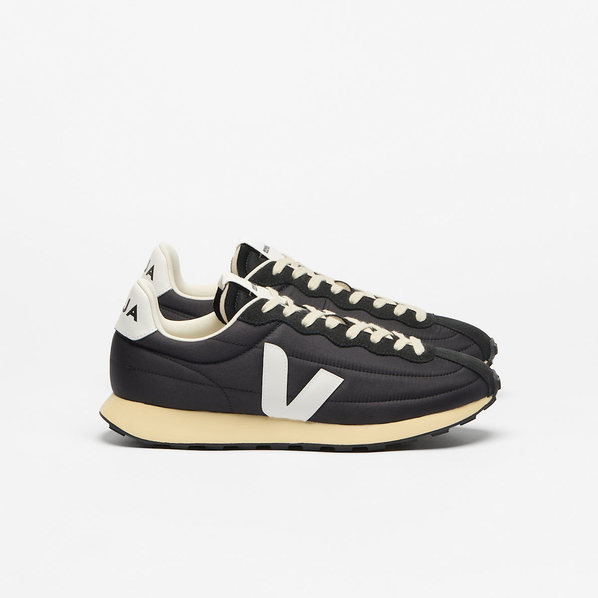 veja sneakers belem organic-cotton-and-fabrics black rm3421924 Lateral view