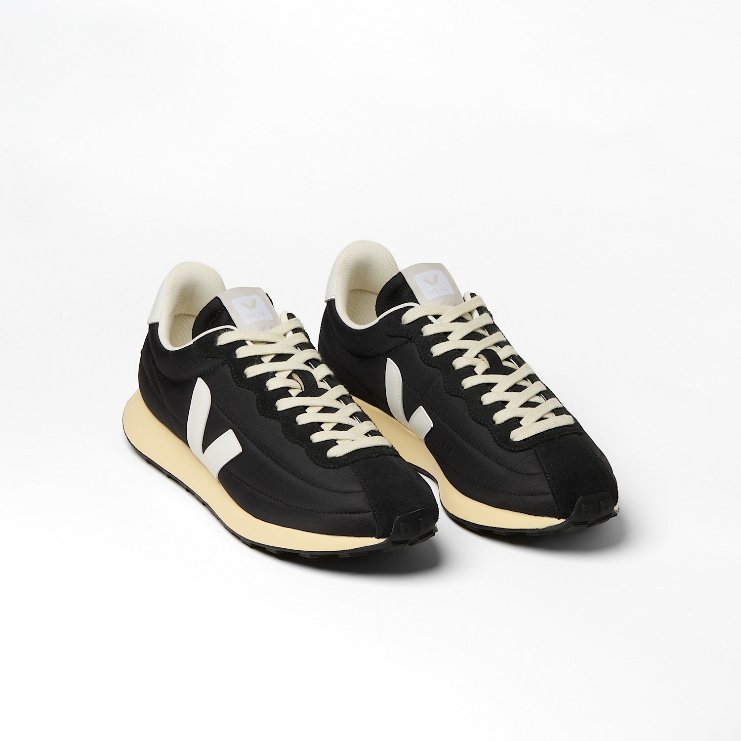veja sneakers belem organic-cotton-and-fabrics black rm3421924 top view