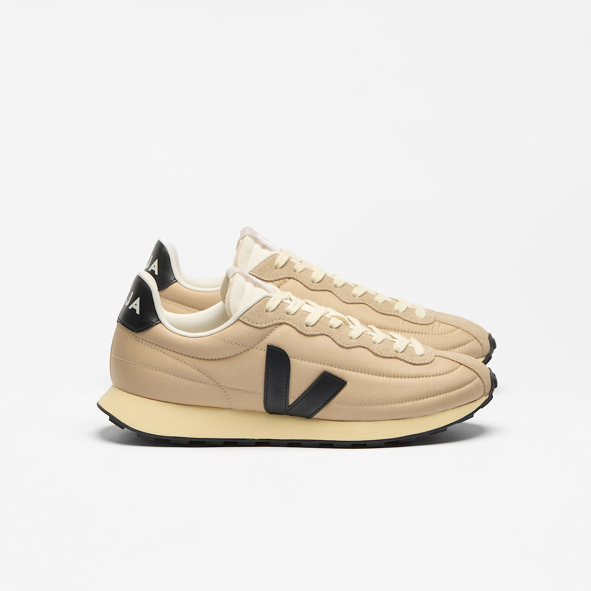 veja sneakers belem organic-cotton-and-fabrics brown rm3422368 Lateral view