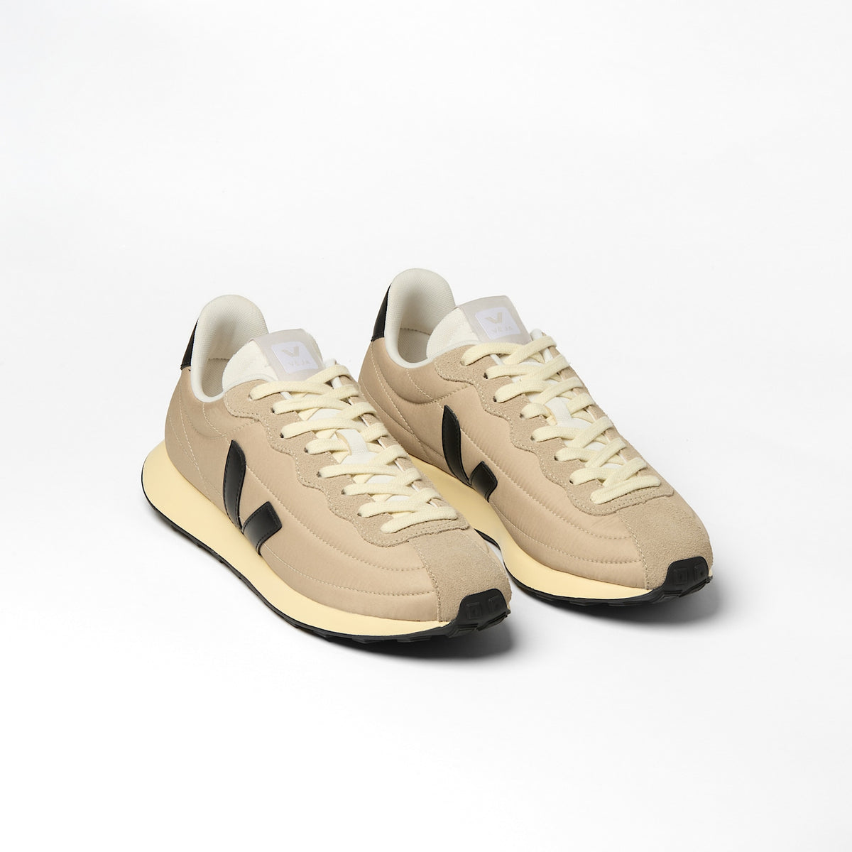 veja sneakers belem organic-cotton-and-fabrics brown rm3422368 top view