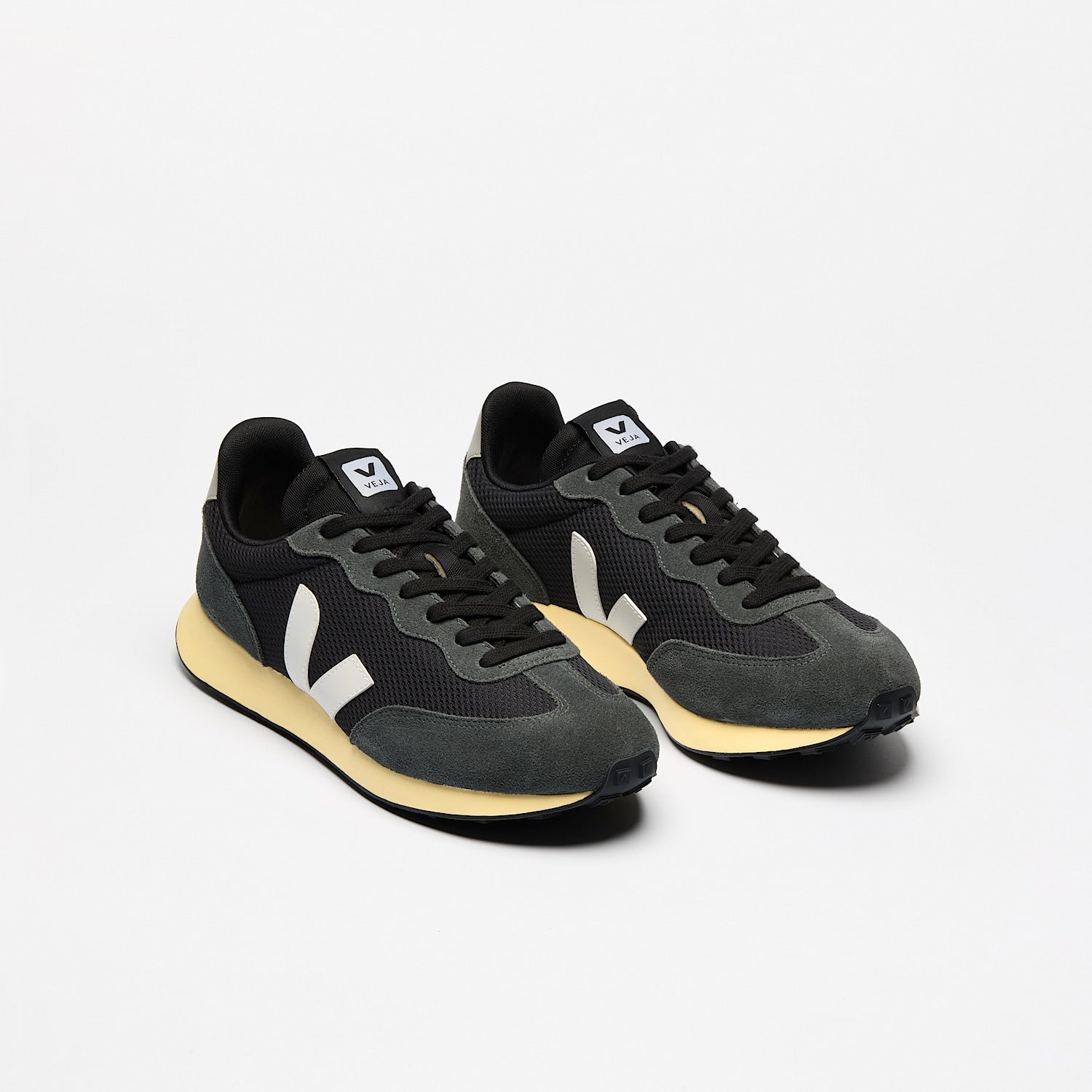 veja sneakers rio-branco-ii mesh black ro1803870 top view