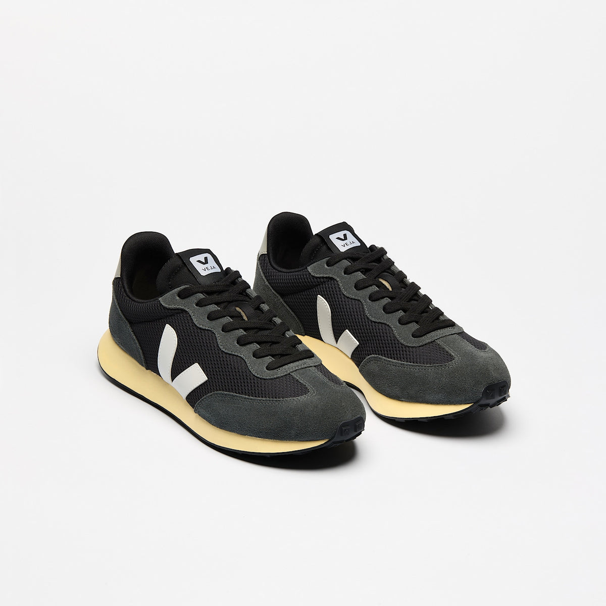 veja sneakers rio-branco-ii mesh black ro1803870 top view