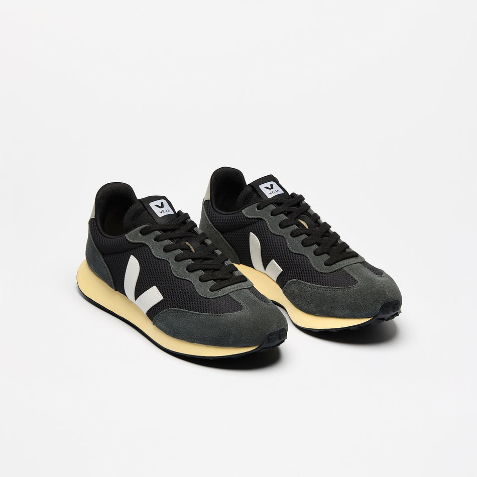 veja sneakers rio-branco-ii mesh black ro1803870 top view