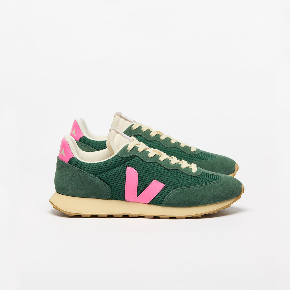 veja sneakers rio-branco-ii mesh green ro1821543 Lateral view