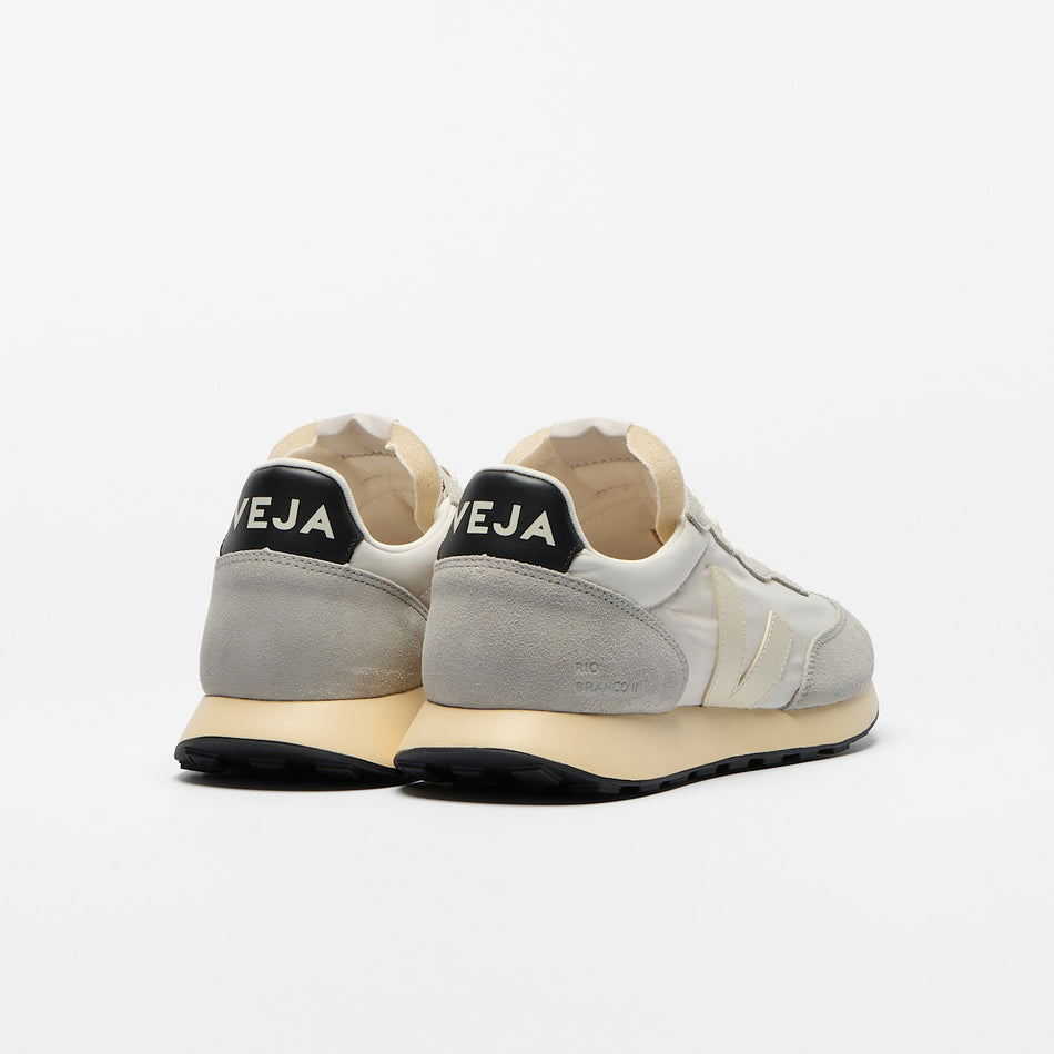 veja sneakers rio-branco-ii-lite organic-cotton-and-fabrics grey rw3421568 Back view