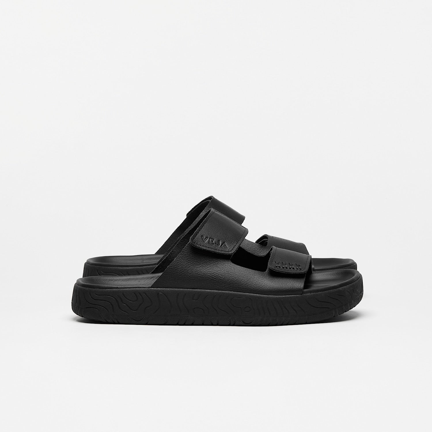 veja sneakers etna organic-leather black sa2020754 Lateral view