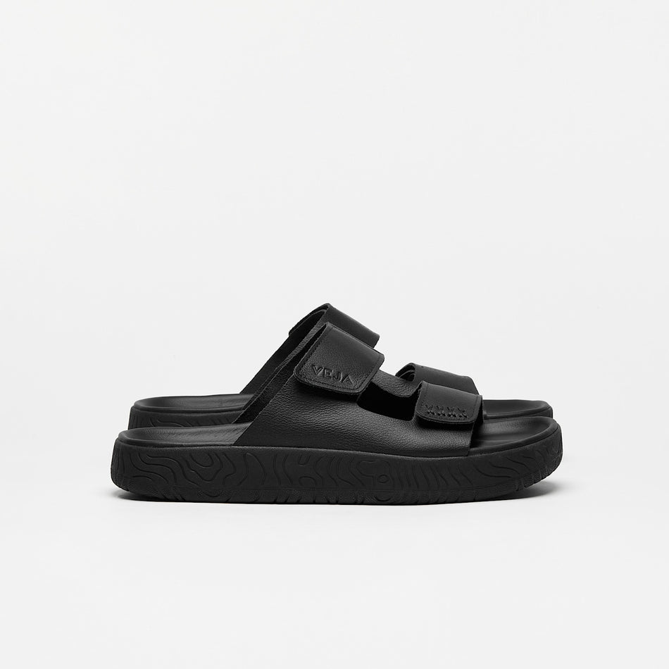 veja sneakers etna organic-leather black sa2020754 Lateral view