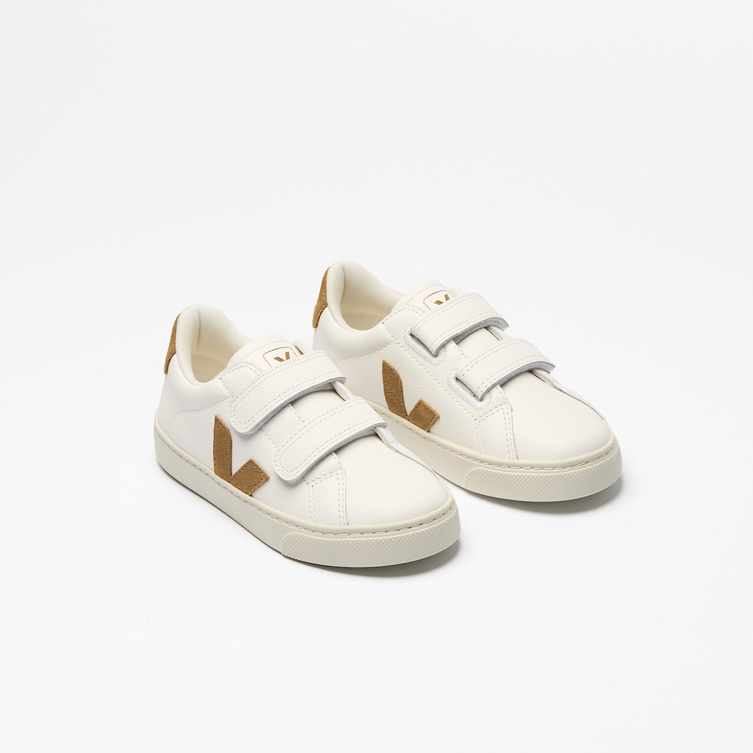 veja sneakers small-esplar leather white sv0521746 top view
