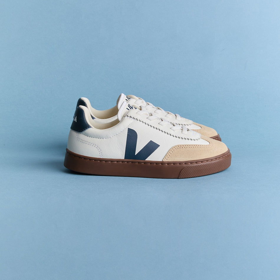 veja sneakers small-volley organic-leather white sy2021013