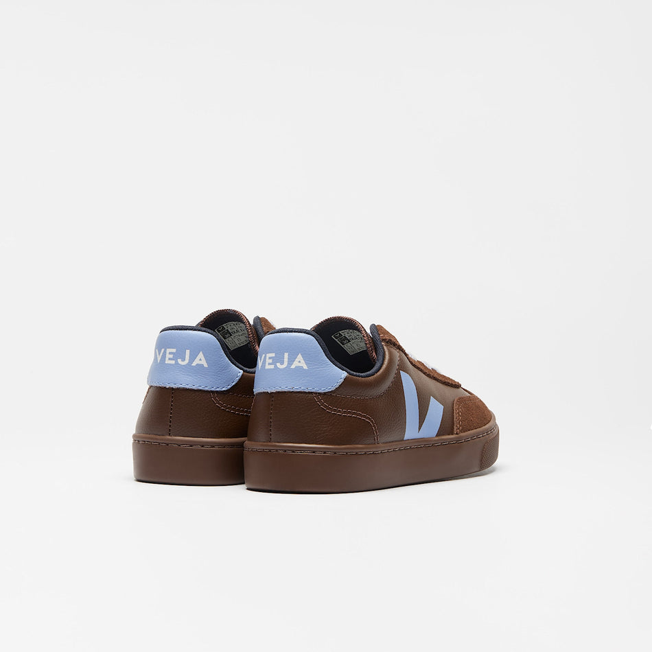 veja sneakers small-volley organic-leather brown sy2021823 back view