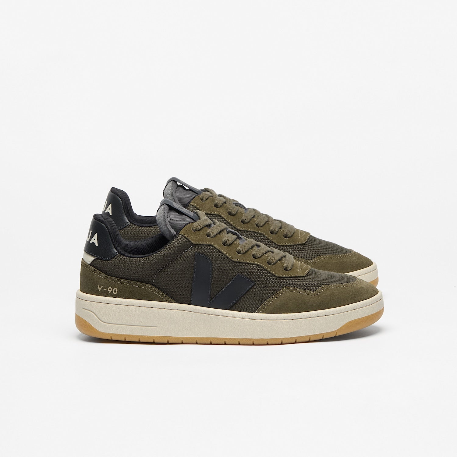veja sneakers v-90 mesh green vd1721731 Lateral view