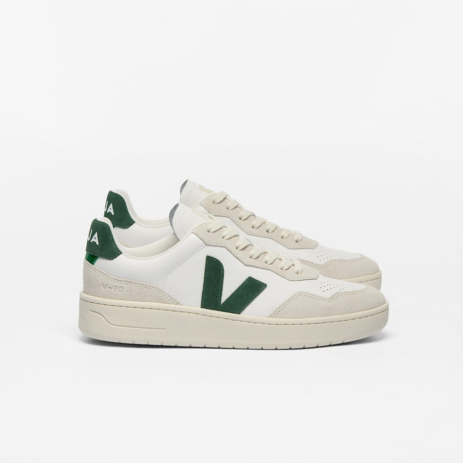 veja sneakers v-90 organic-leather white vd2003384 Lateral view