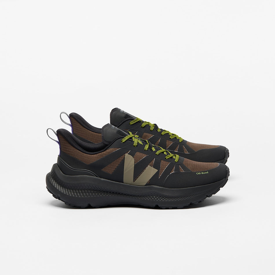 veja sneakers condor-3-off-road organic-cotton-and-fabrics black of1921485 Lateral view