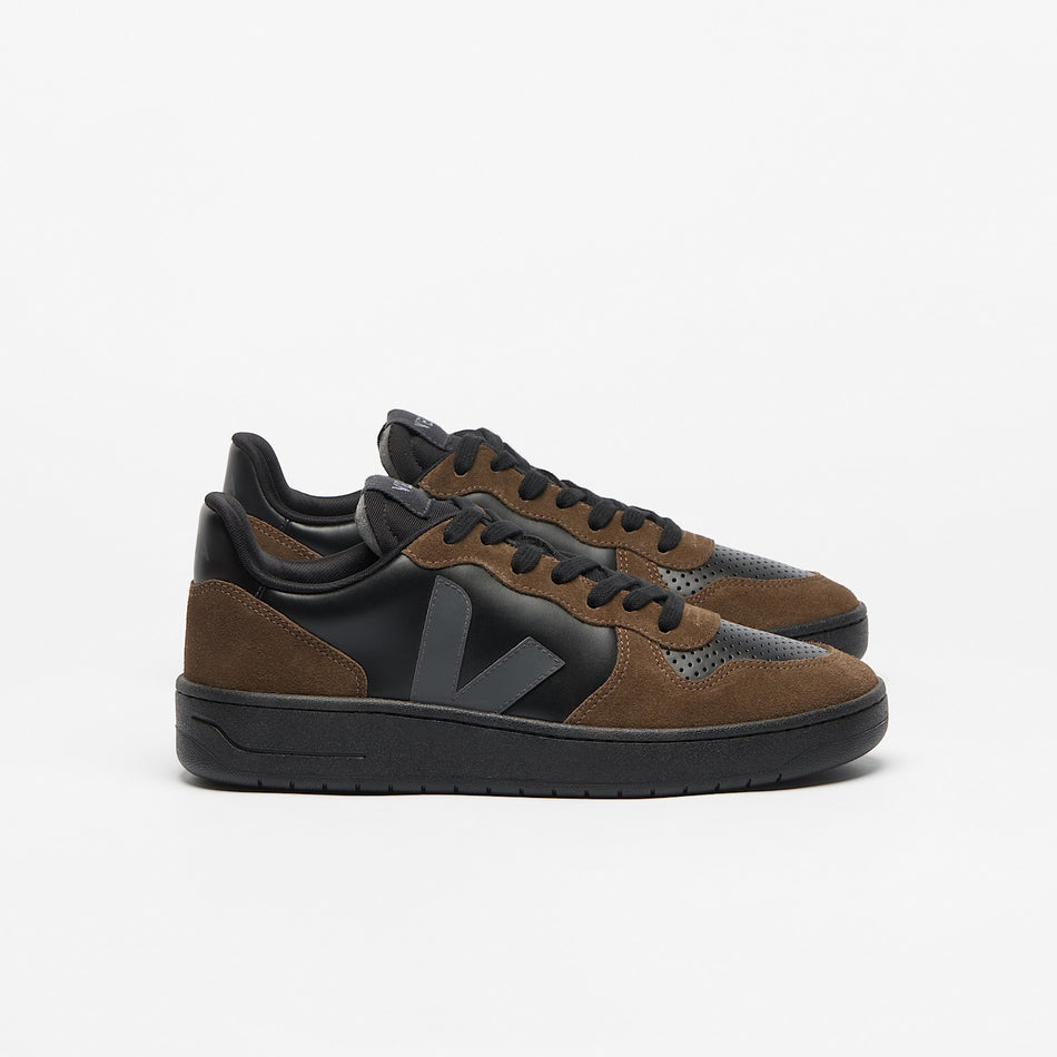 veja sneakers v-10-prime leather black vi0221743 Lateral view