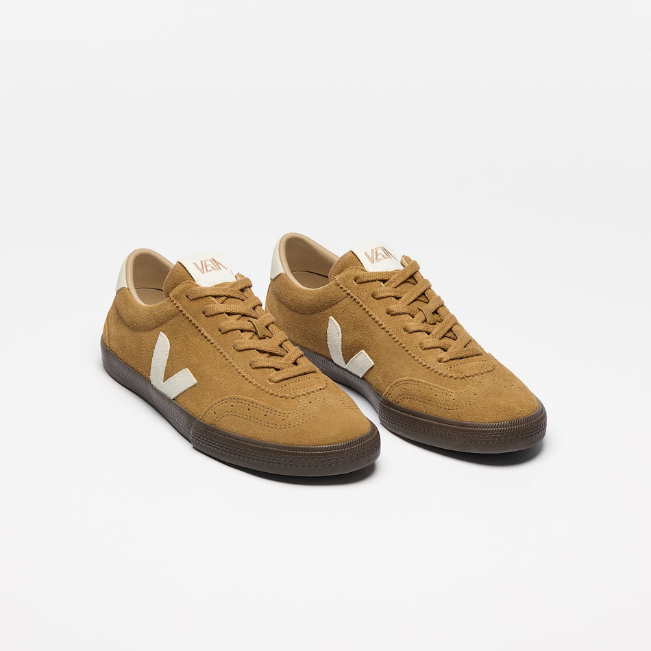 veja sneakers volley suede brown vo0303724 Top view