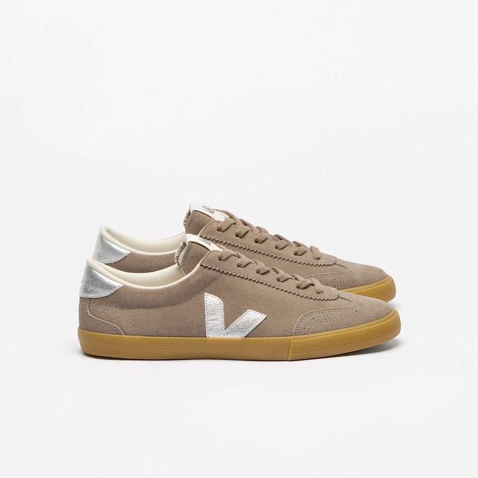 veja sneakers volley suede beige vo0321865 Lateral view
