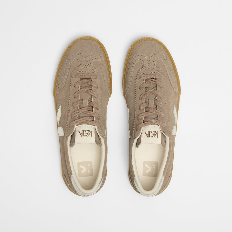 veja sneakers volley suede beige vo0321865