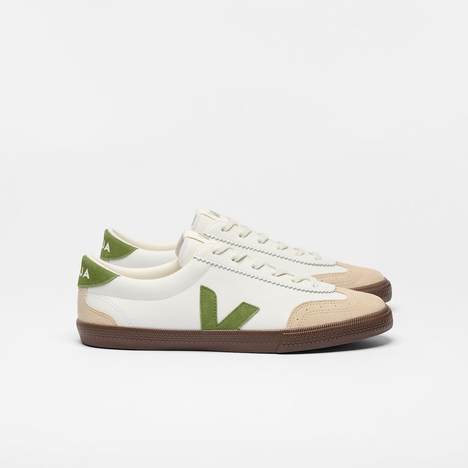 veja sneakers volley organic-leather white vo2020875 Lateral view