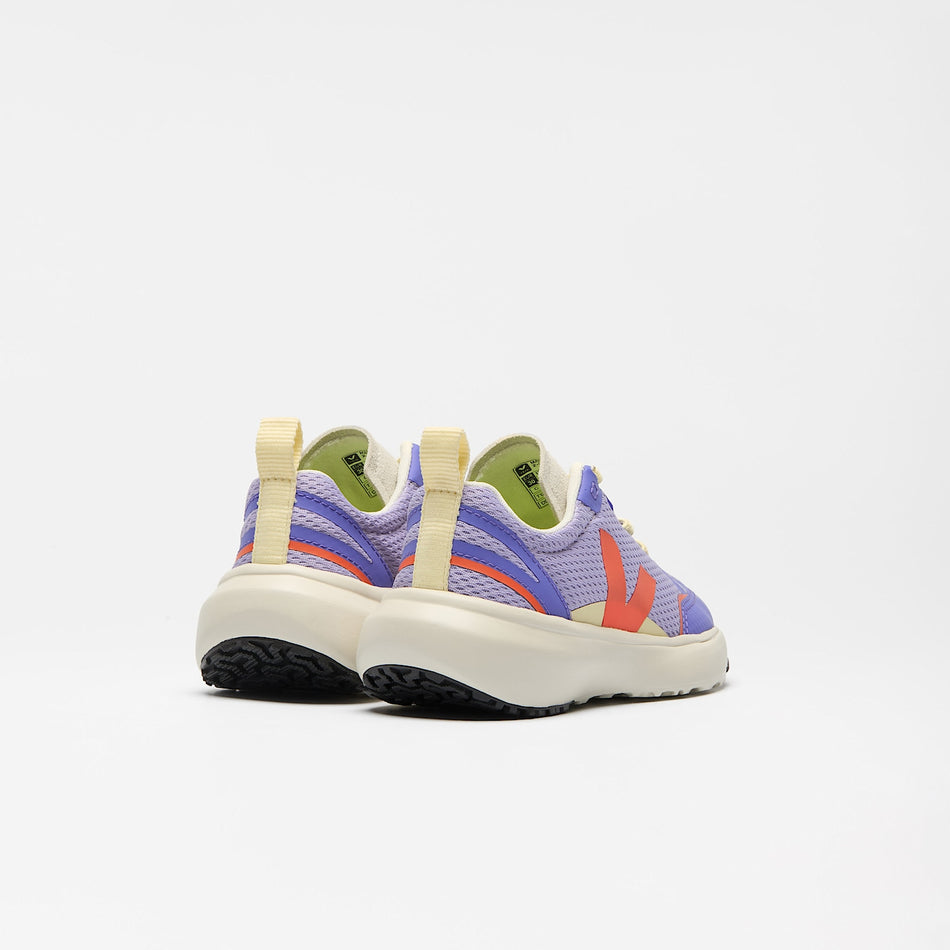 veja sneakers small-canary-light mesh purple yl1821795 bottom view